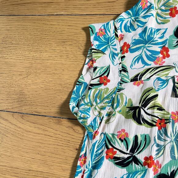 Lost + Wander The Seascape Coverup Dress Size M/L in Luau Vacation Resort Cruise - Picture 3 of 7